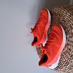Lululemon Womens Blissfeel Run 2 Solar Orange Knit Athletic/Training Sneakers S7